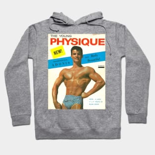 The YOUNG PHYSIQUE - Vintage Physique Muscle Male Model Magazine Cover Hoodie